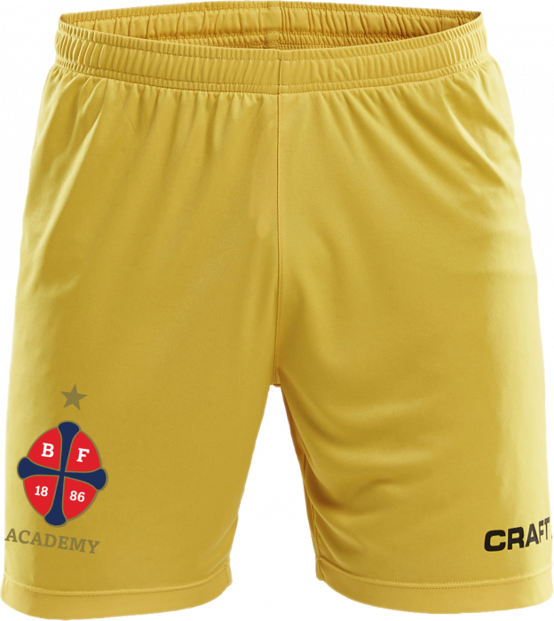 Craft - Squad Solid Shorts Kids - Żółty